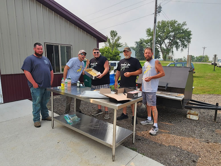 Group of volunteers at a Forever Jen Memorial fundraiser